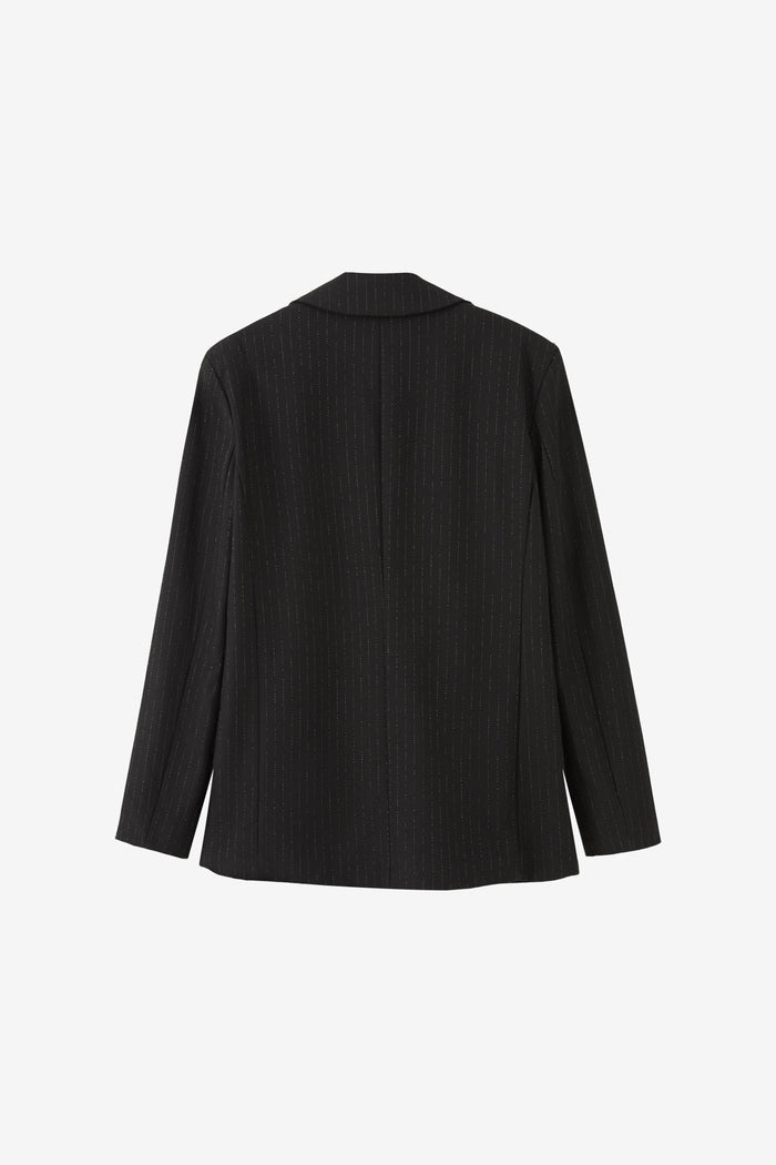 Hamida Cotton Stone Notched Jacket