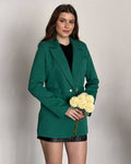 Hamida Double layered Fashionable Office -Styled Coat-1