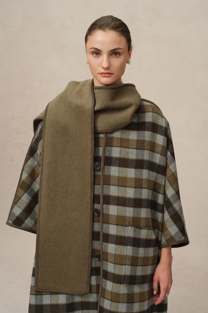 Hamida Elegant Double-Face Cashmere Coat