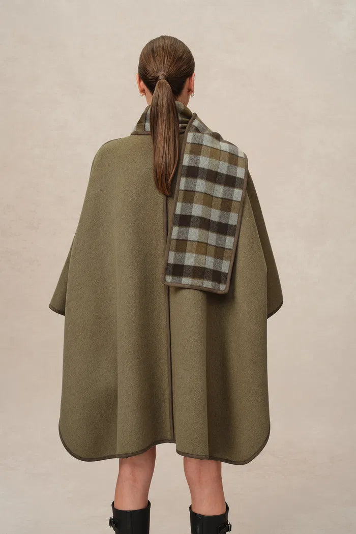 Hamida Elegant Double-Face Cashmere Coat