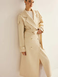 Hamida Modern Trench-Style Coat