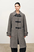 Hamida Pure Wool Duffle Coat