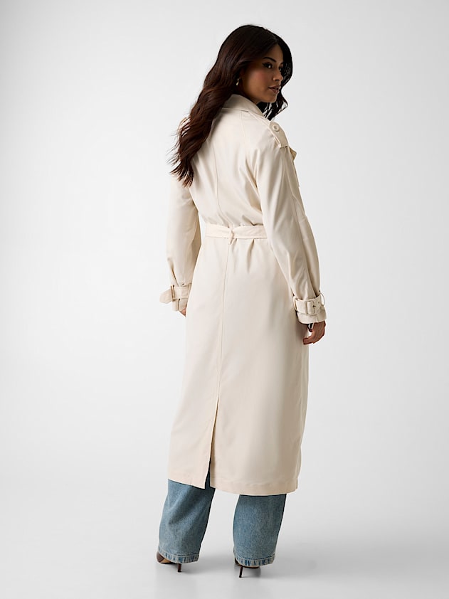 Hamida Viscose-blend trench Coat