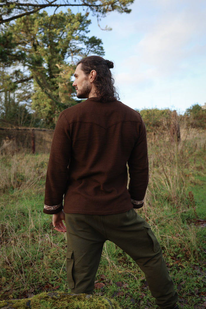 Celtic Fusion Design, Irish-designed folklore-inspired clothing created with a focus on sustainability, natural textures, and