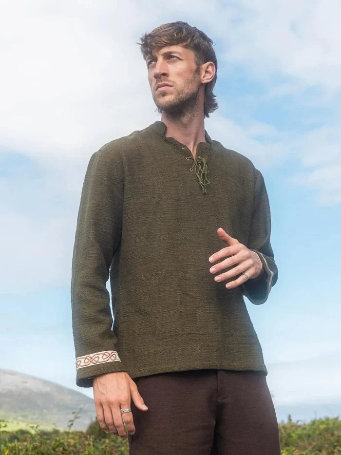 Celtic Fusion Design, Irish-designed folklore-inspired clothing created with a focus on sustainability, natural textures, and