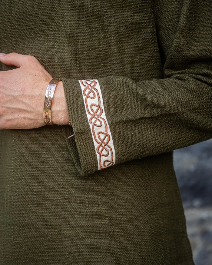 Celtic Fusion Design, Irish-designed folklore-inspired clothing created with a focus on sustainability, natural textures, and