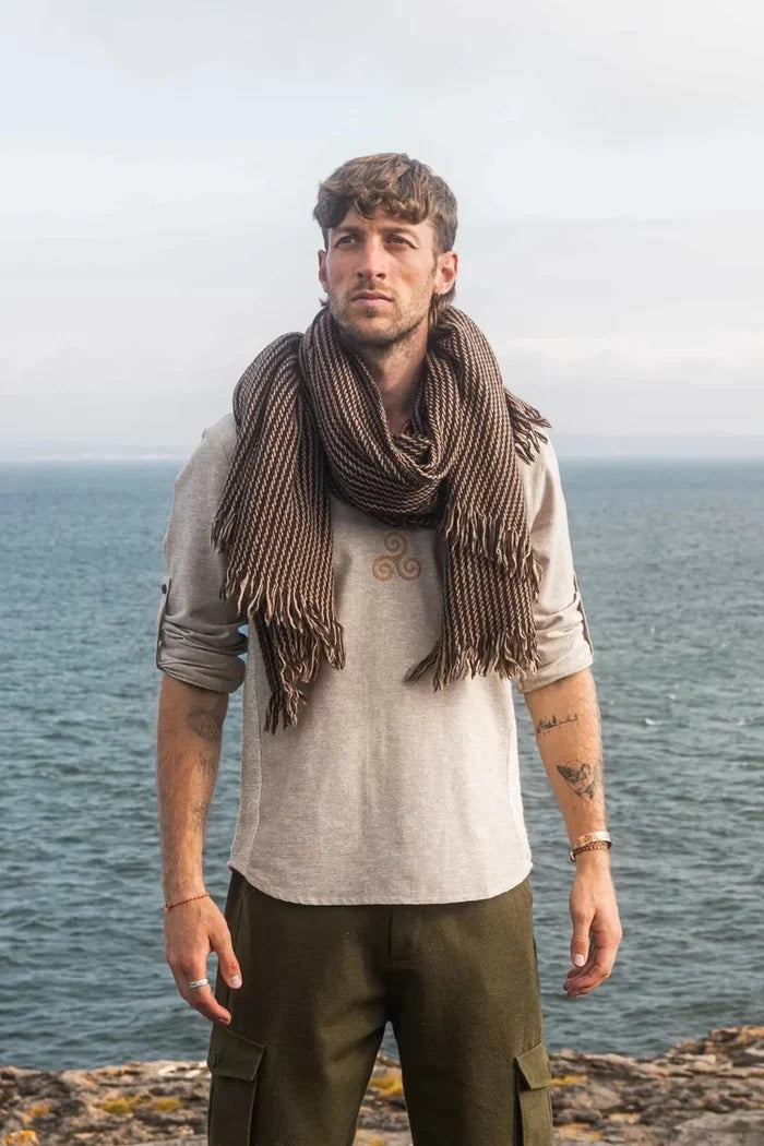 Celtic Fusion Design, Irish-designed folklore-inspired clothing created with a focus on sustainability, natural textures, and