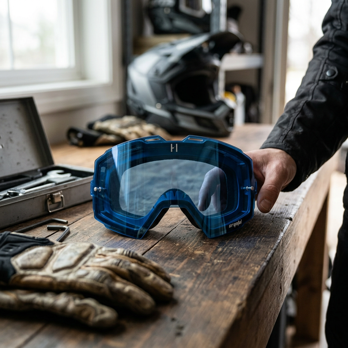 Blue Helios Crystal Dual Pane Lens — view 1