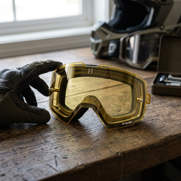 Gold Helios Crystal Dual Pane Lens — view 4