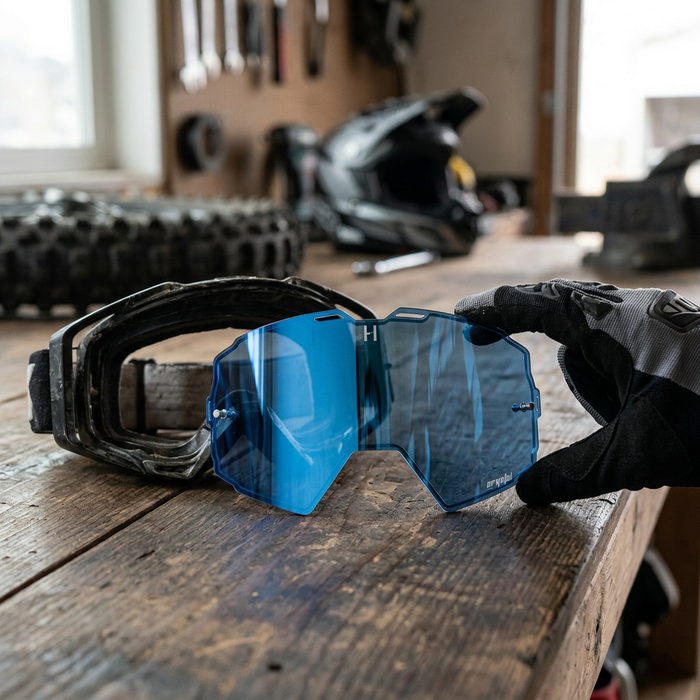 Blue Helios Crystal Dual Pane Lens — view 3