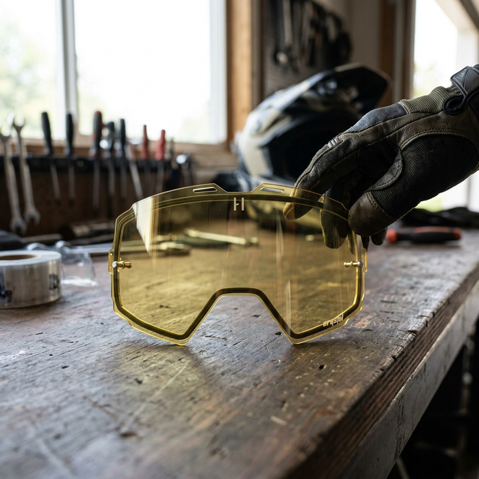 Gold Helios Crystal Dual Pane Lens — view 3