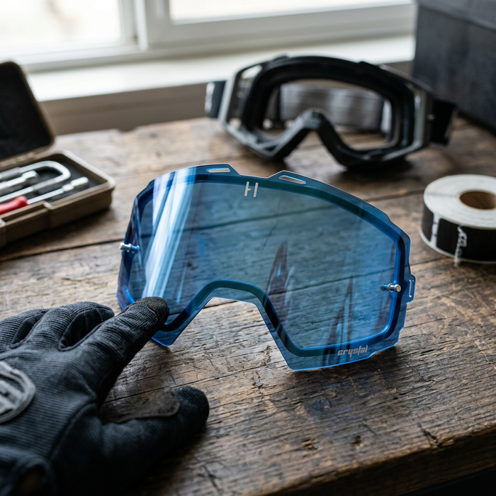 Blue Helios Crystal Dual Pane Lens — view 2
