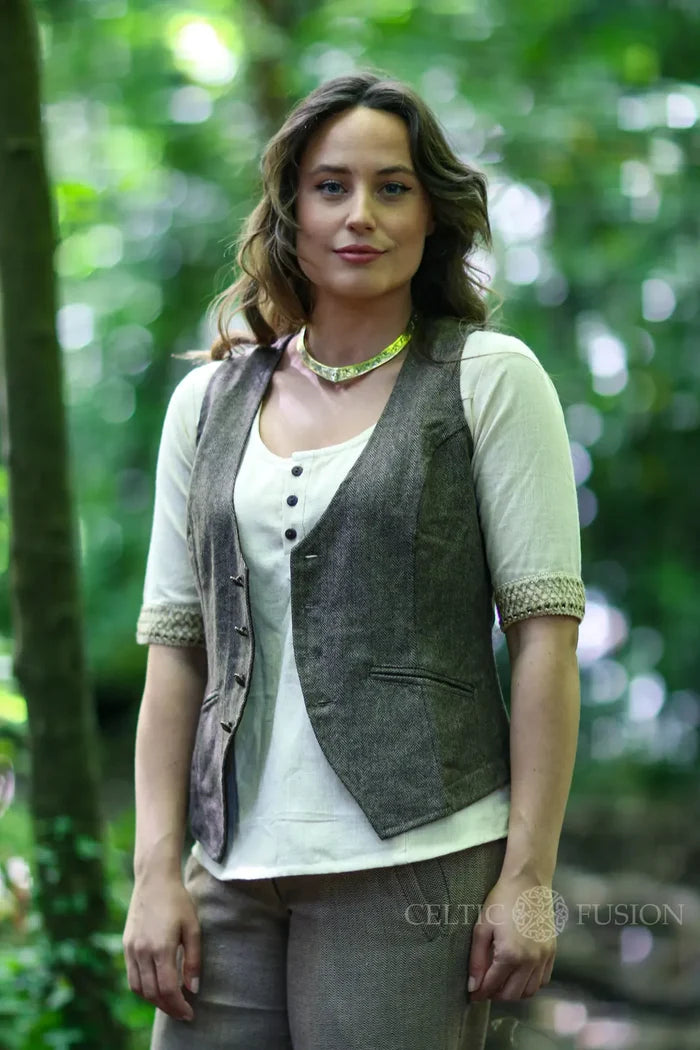 Celtic Fusion Design, Irish-designed folklore-inspired clothing created with a focus on sustainability, natural textures, and