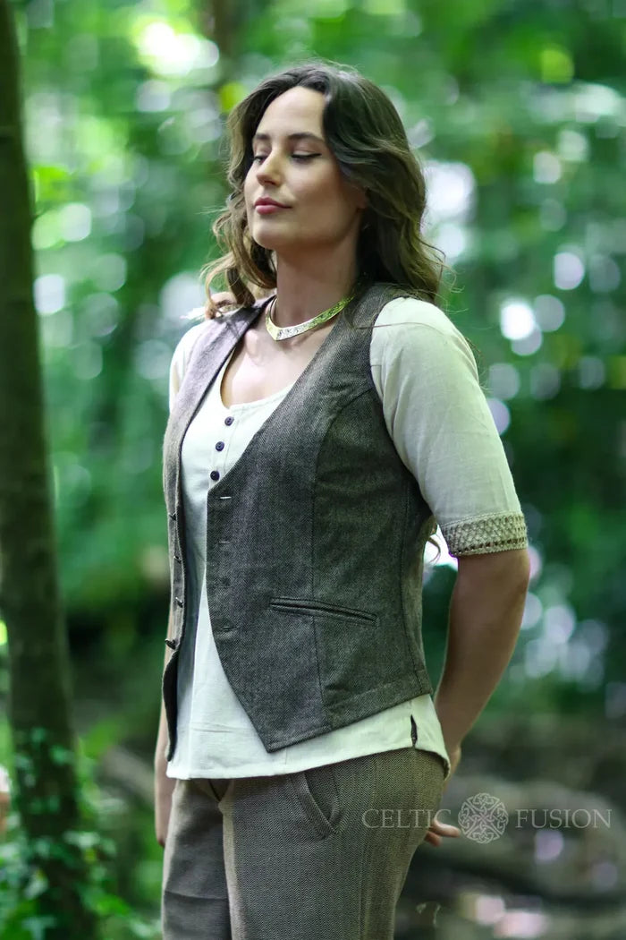 Celtic Fusion Design, Irish-designed folklore-inspired clothing created with a focus on sustainability, natural textures, and
