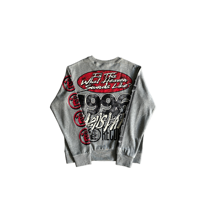 Hellstar Heaven Sounds Like Crewneck Grey