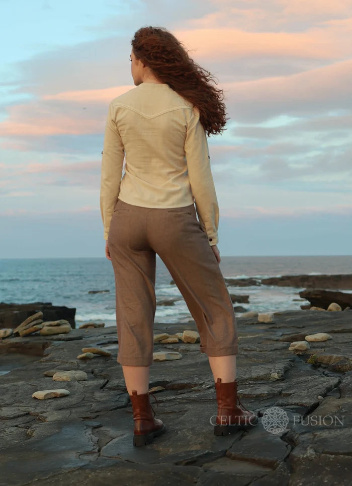 Celtic Fusion Design, Irish-designed folklore-inspired clothing created with a focus on sustainability, natural textures, and