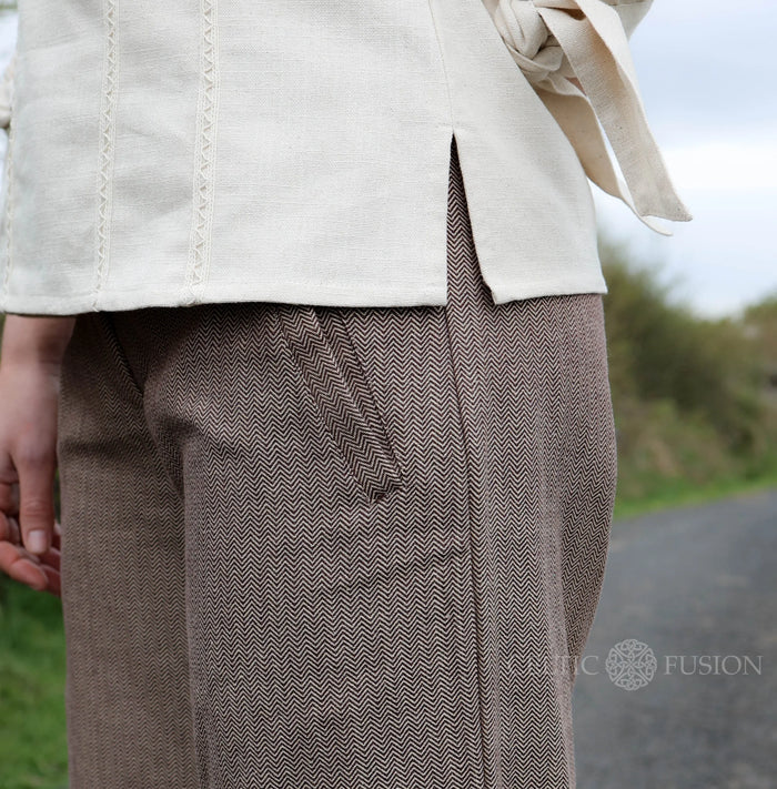 Celtic Fusion Design, Irish-designed folklore-inspired clothing created with a focus on sustainability, natural textures, and
