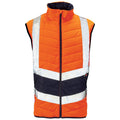 Hi Vis 2 Tone Puffer Bodywarmer