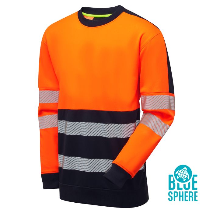 Hi-Vis Eco CottonCool 2-Tone Sweatshirt