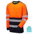 Hi-Vis Eco CottonCool 2-Tone Sweatshirt