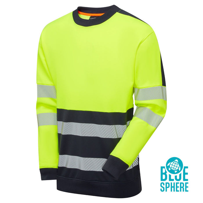 Hi-Vis Eco CottonCool 2-Tone Sweatshirt