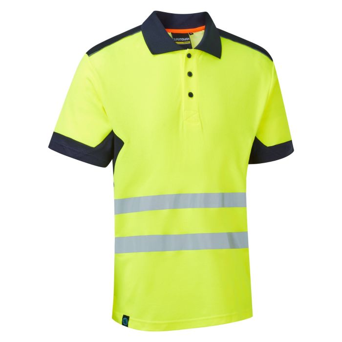 Hi-Vis Eco CottonCool Short Sleeve Polo