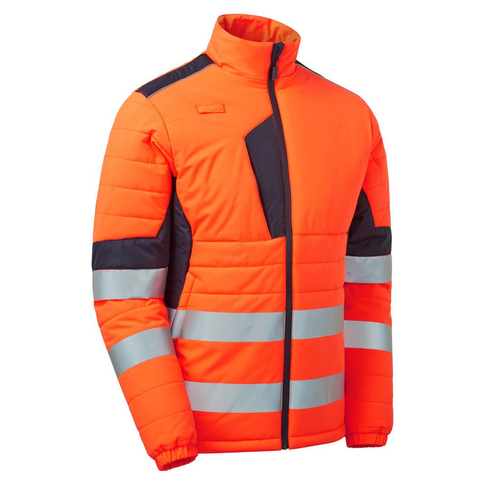 Hi Vis Eco Two Tone Thermal Baffle Jacket