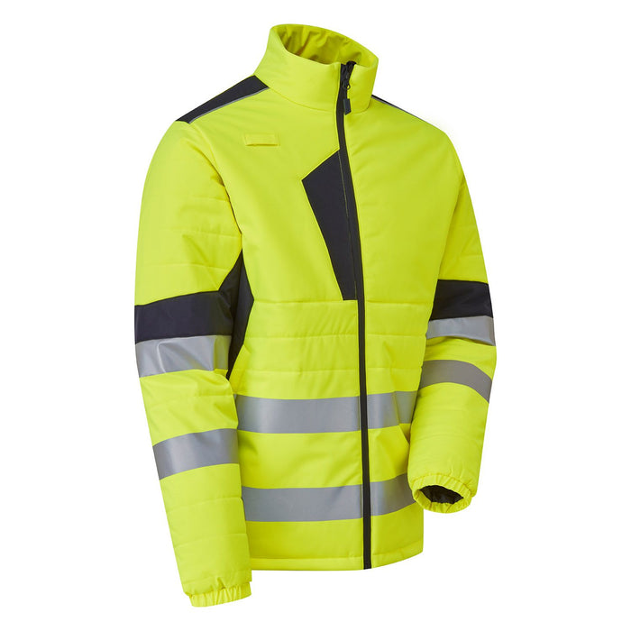 Hi Vis Eco Two Tone Thermal Baffle Jacket