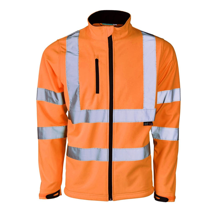 Hi Vis Orange Softshell Jacket