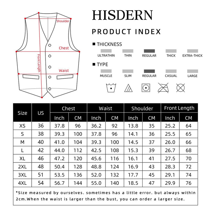 Plaid Slim Vest - A-BLUE