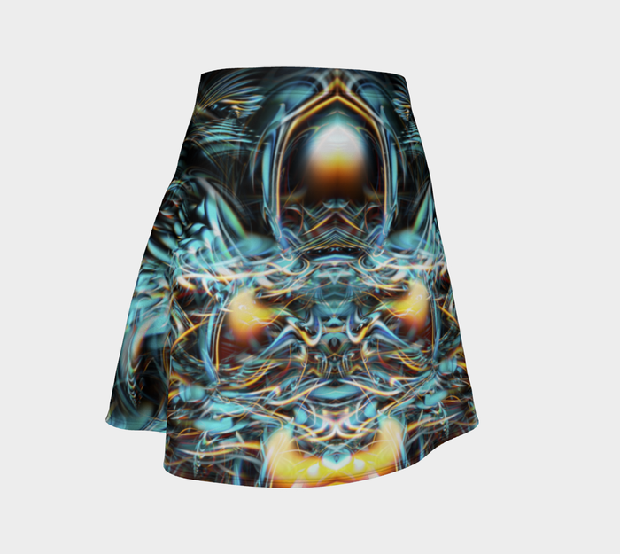 Holomorphic High Waist Flare Skirt