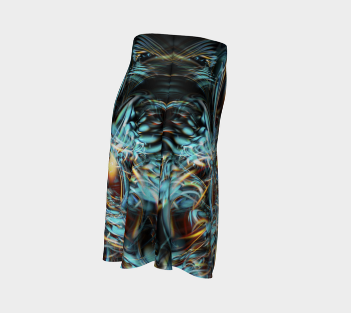 Holomorphic High Waist Flare Skirt