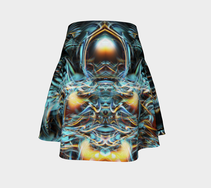 Holomorphic High Waist Flare Skirt