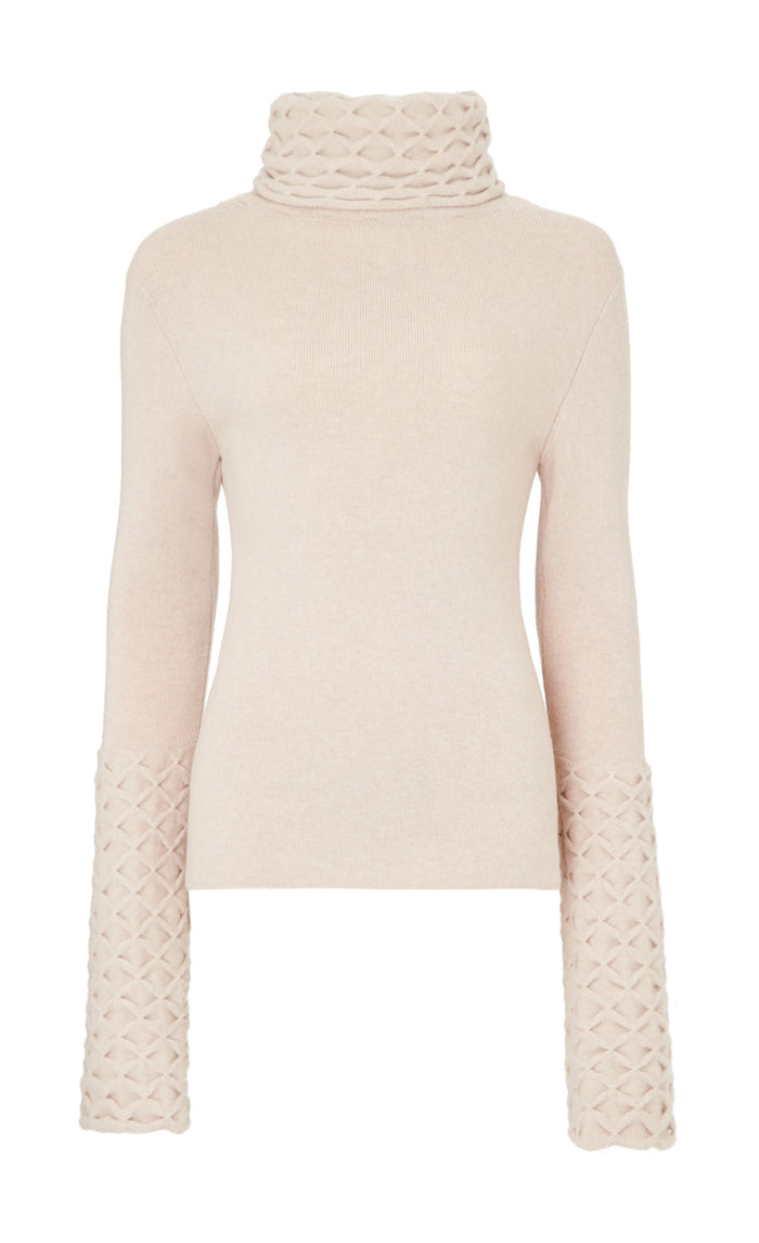 Honeycomb Knit Jumper - Buttermilk