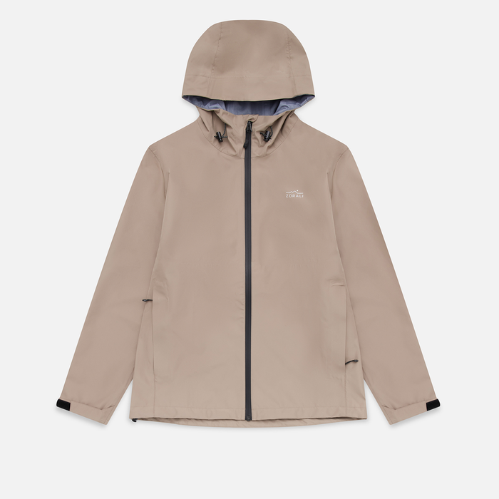 Horizon 3L Rain Jacket Stone