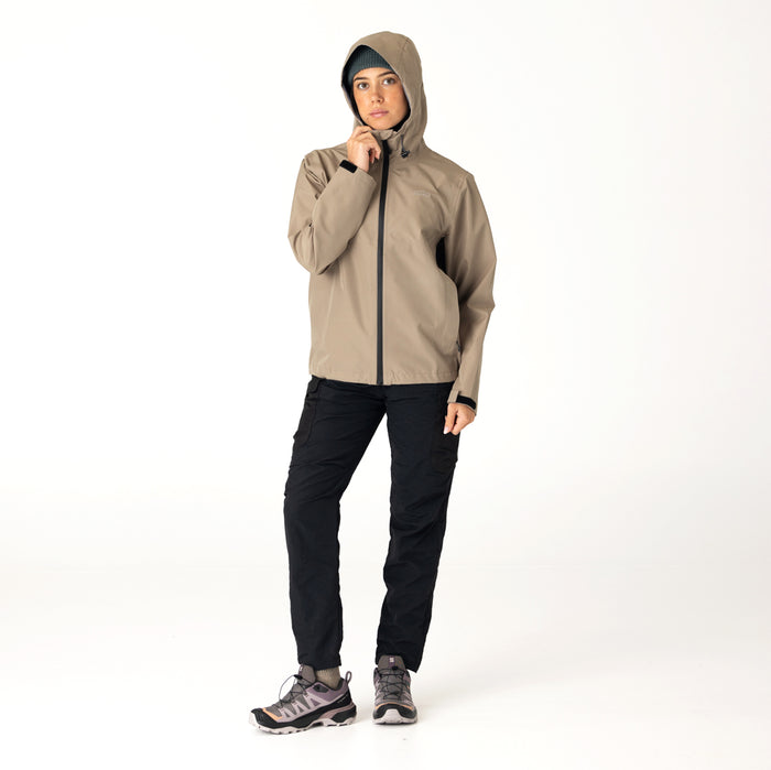 Horizon 3L Rain Jacket Stone