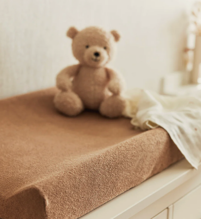 Housse Matelas à Langer | Éponge biscuit