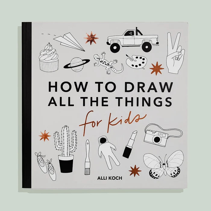 How To Draw Book - All The Things
