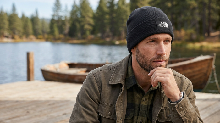 The North Face Dock Worker Beanie — TNF Black / One Size — view 1