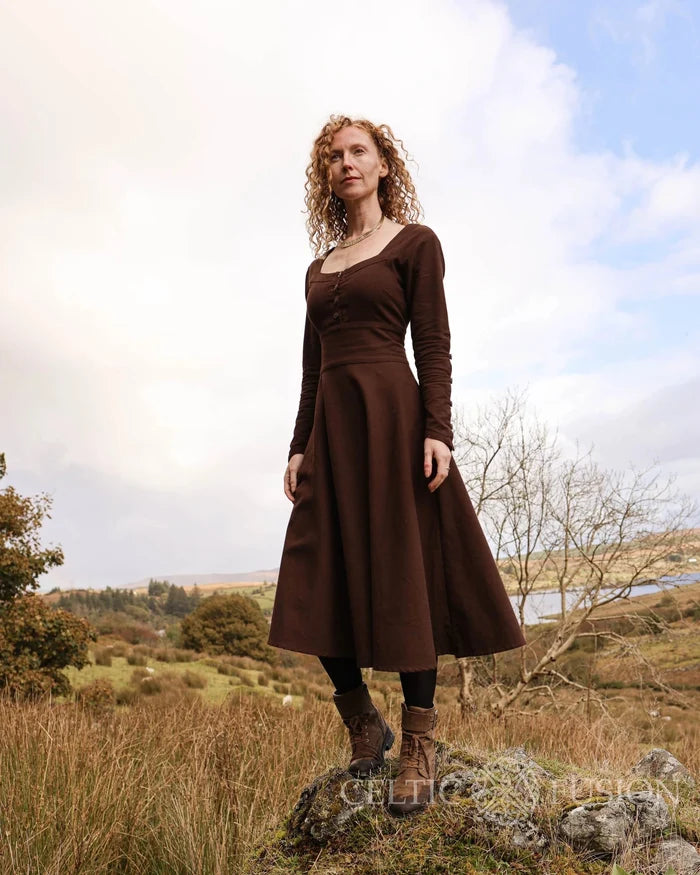 Celtic Fusion Design, Irish-designed folklore-inspired clothing created with a focus on sustainability, natural textures, and