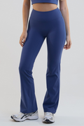 Kairo High-Waisted Flared Leggings - Navy