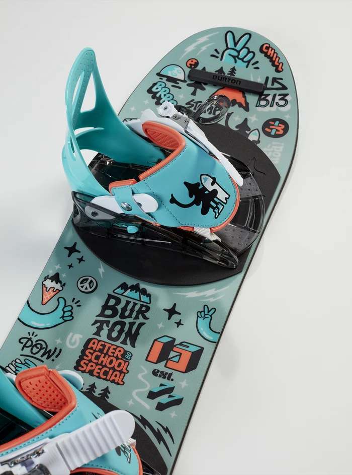 Product image of Kids' Burton After School Special Snowboard & Binding Package[Variant:Graphic]