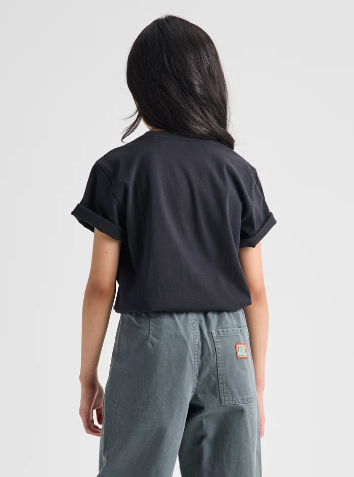 Product image of Kids' Burton Classic Mountain Short Sleeve T-Shirt[Variant:True Black]