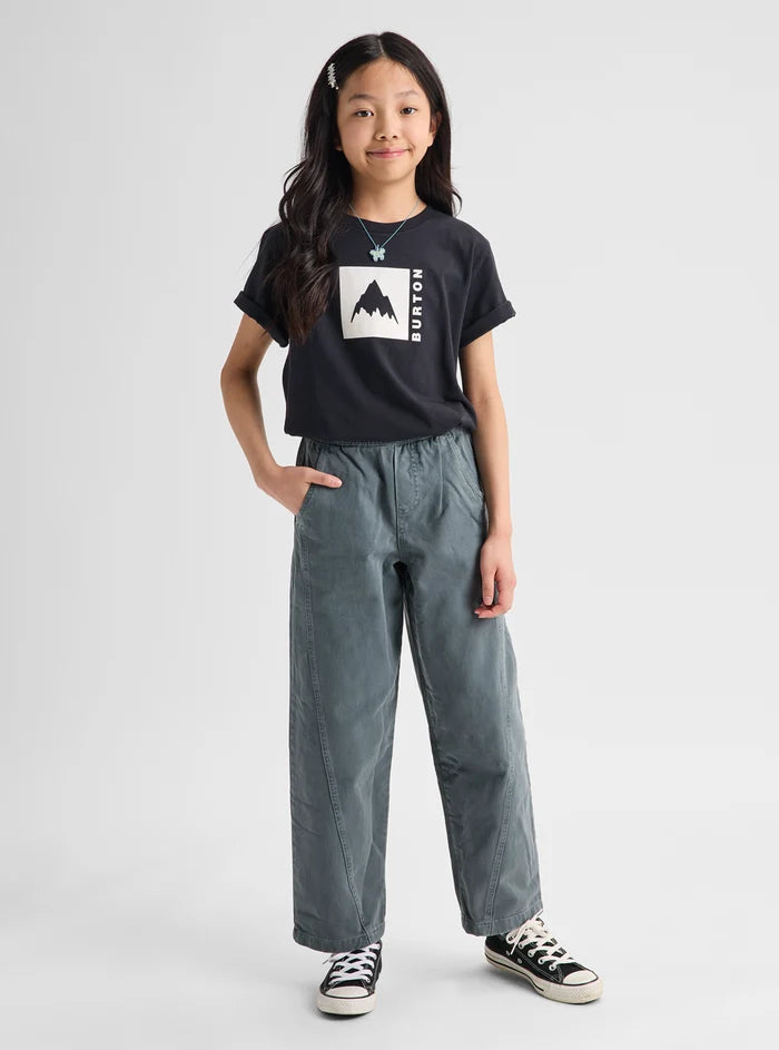 Product image of Kids' Burton Classic Mountain Short Sleeve T-Shirt[Variant:True Black]