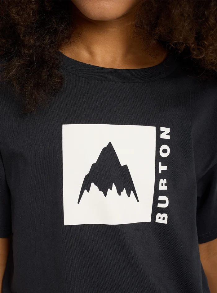 Product image of Kids' Burton Classic Mountain Short Sleeve T-Shirt[Variant:True Black]