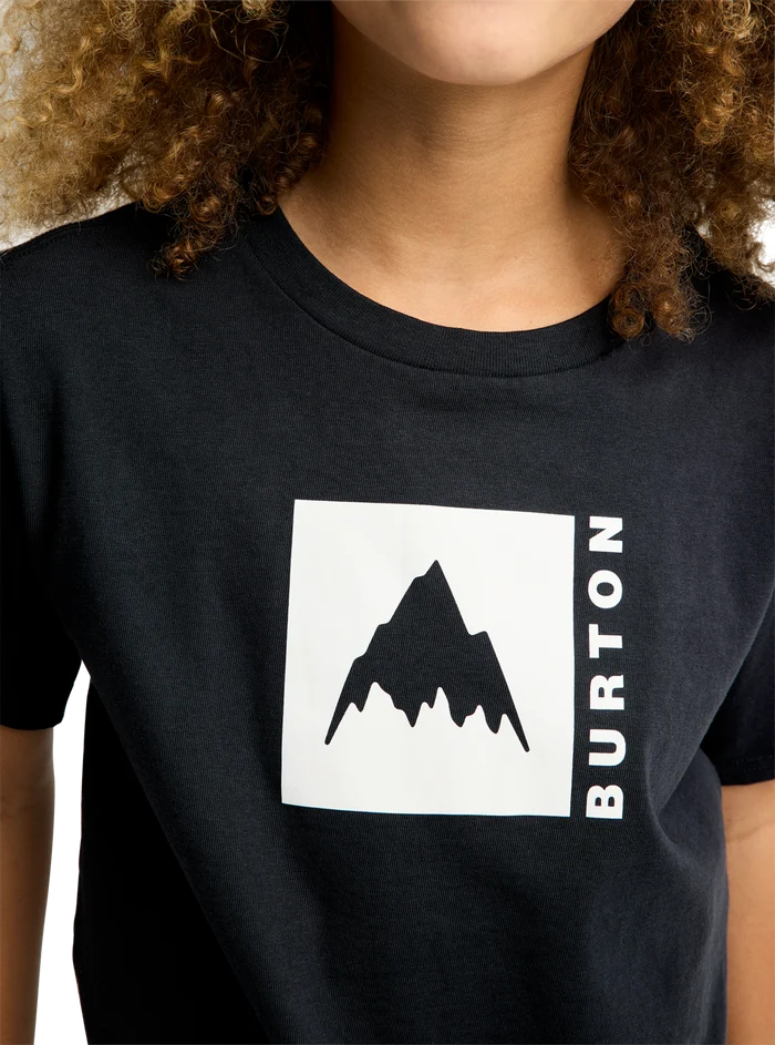Product image of Kids' Burton Classic Mountain Short Sleeve T-Shirt[Variant:True Black]