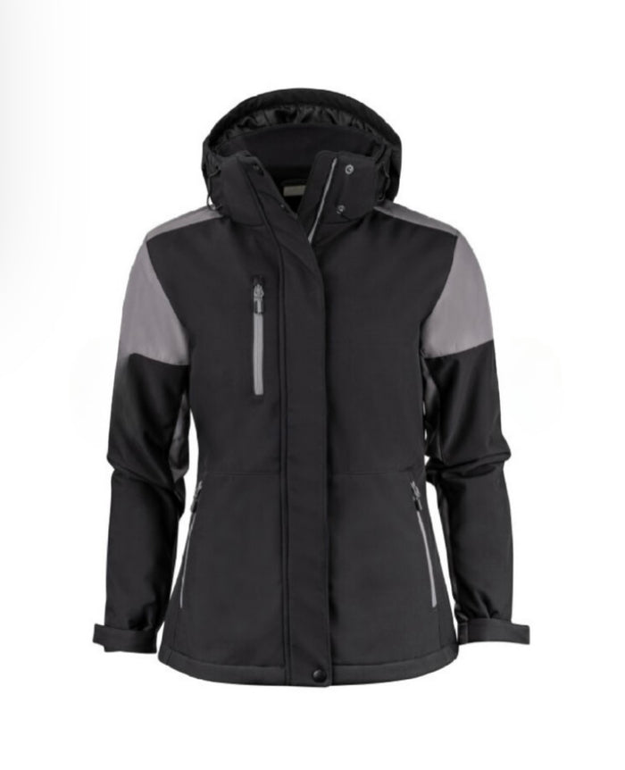 Ladies Padded Printer Prime Softshell