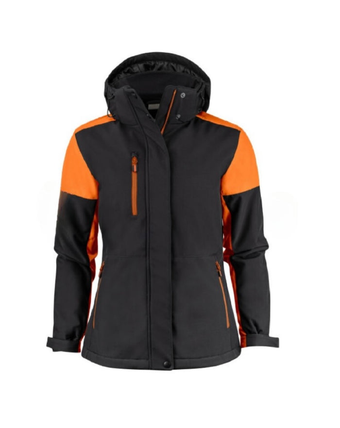 Ladies Padded Printer Prime Softshell