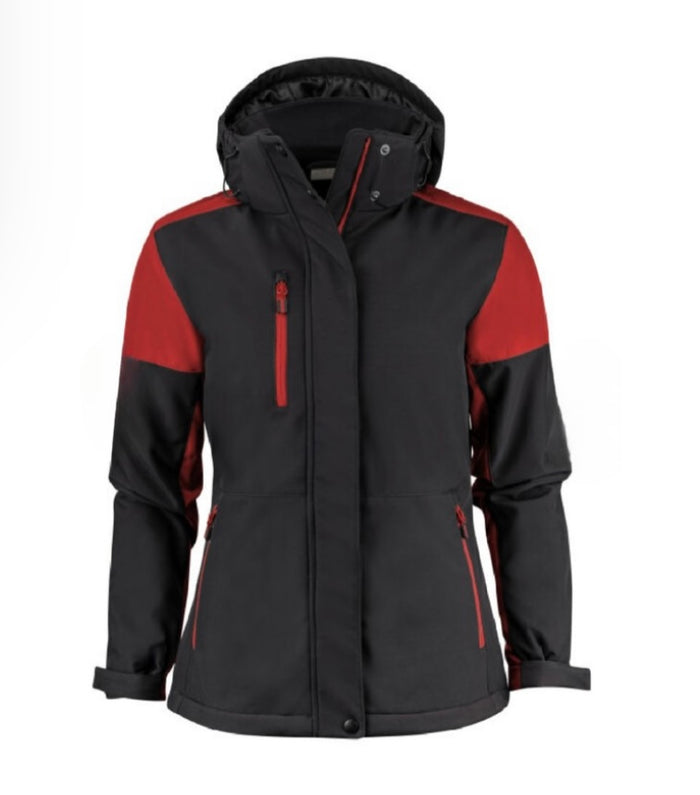 Ladies Padded Printer Prime Softshell