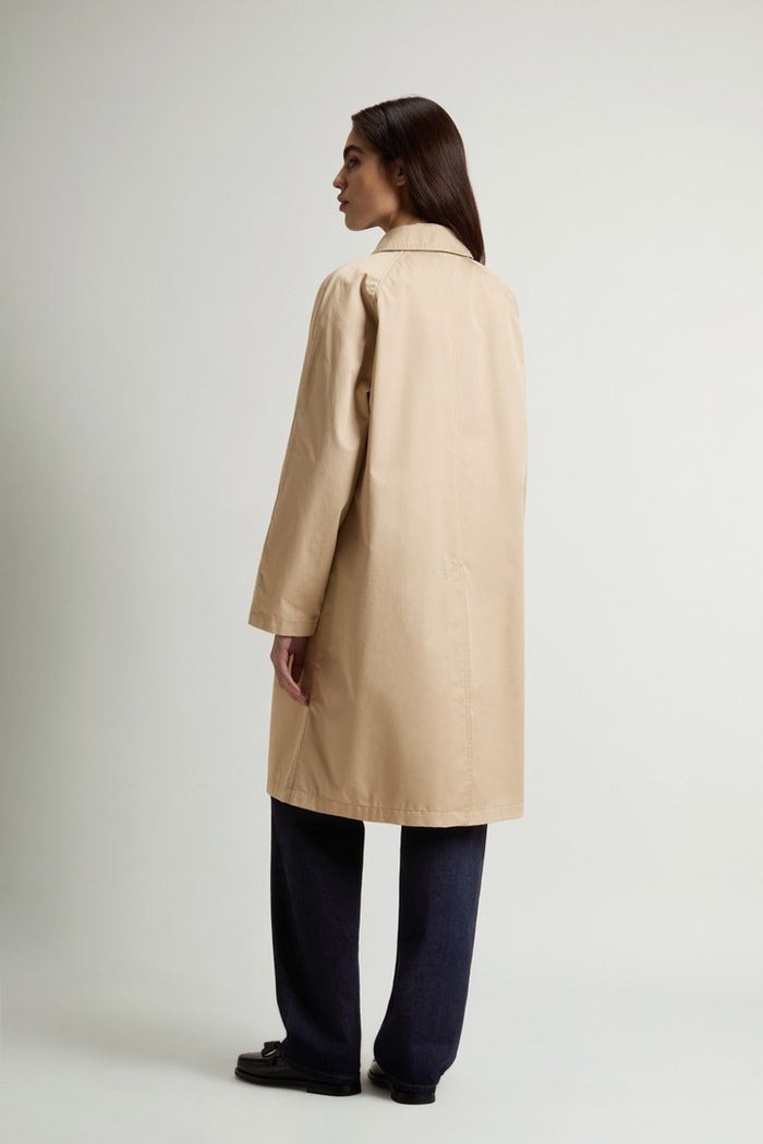 Ladies Water Resistant Long Coat